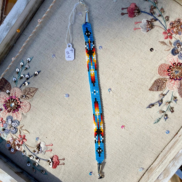 Navajo Loom Beaded Bracelets - Image #4