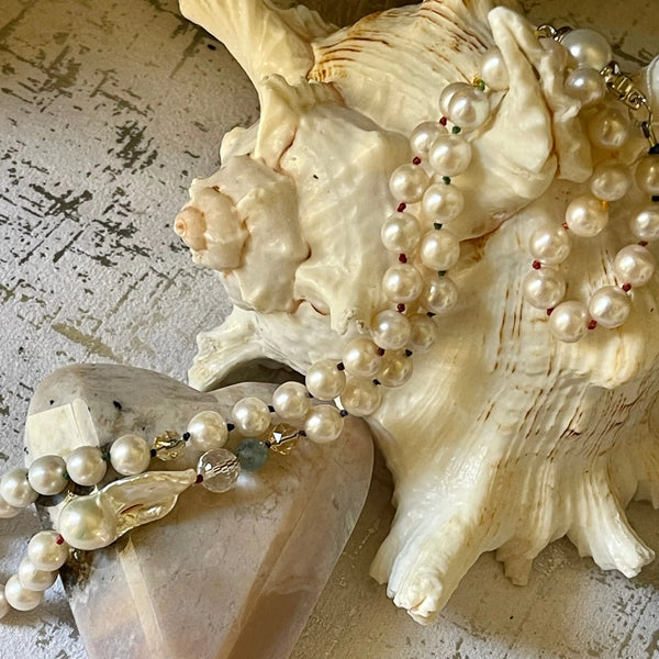 Fireball Pearl Necklaces - Image #3