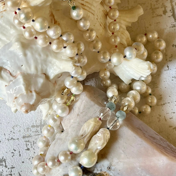 Fireball Pearl Necklaces - Image #1