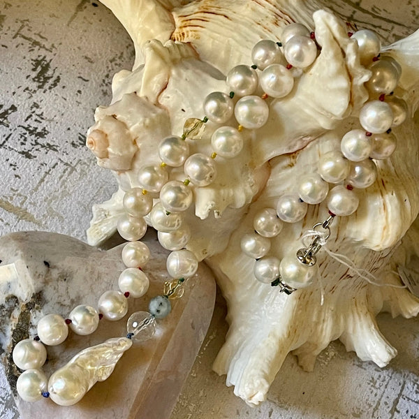 Fireball Pearl Necklaces - Image #4