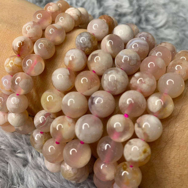 Flower Agate bracelet