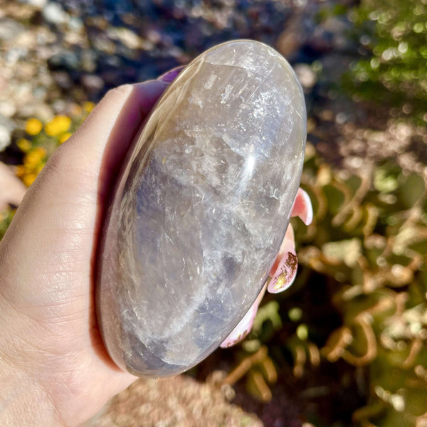 Blue Rose Quartz Lingams -Large