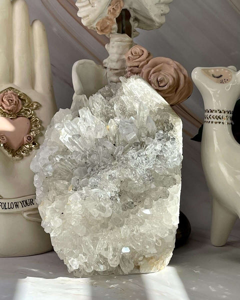 Half Raw Quartz Cluster Towers - Image #4