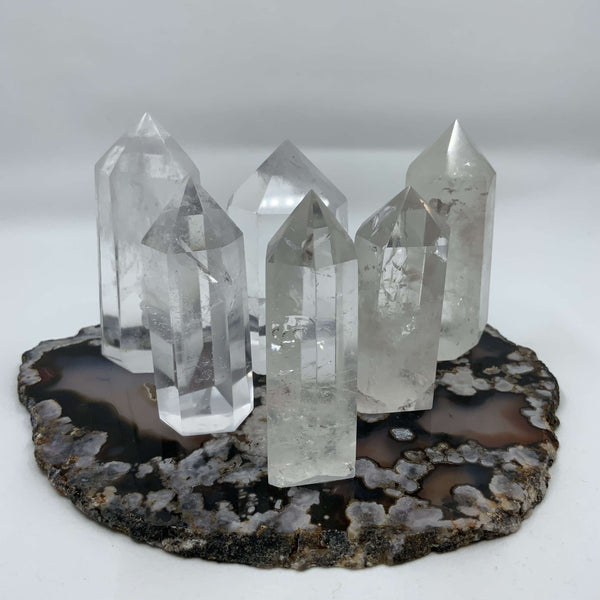 Clear Quartz Towers
