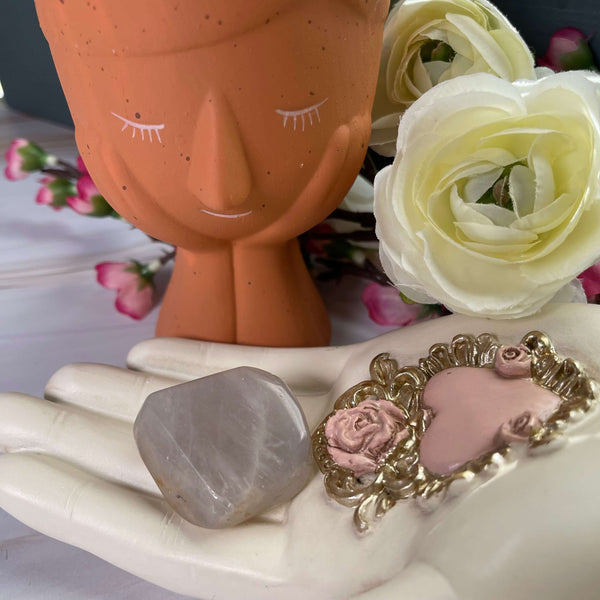 Blue Rose Quartz Tumbled Freeforms - Image #9