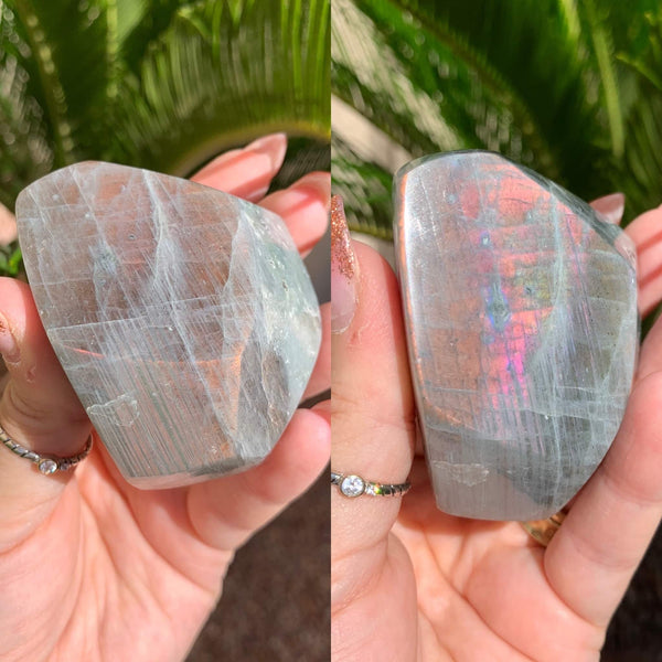 Sunset Labradorite Pocket Stones