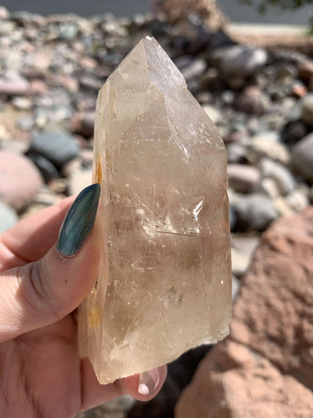 Raw Citrine Lemurian