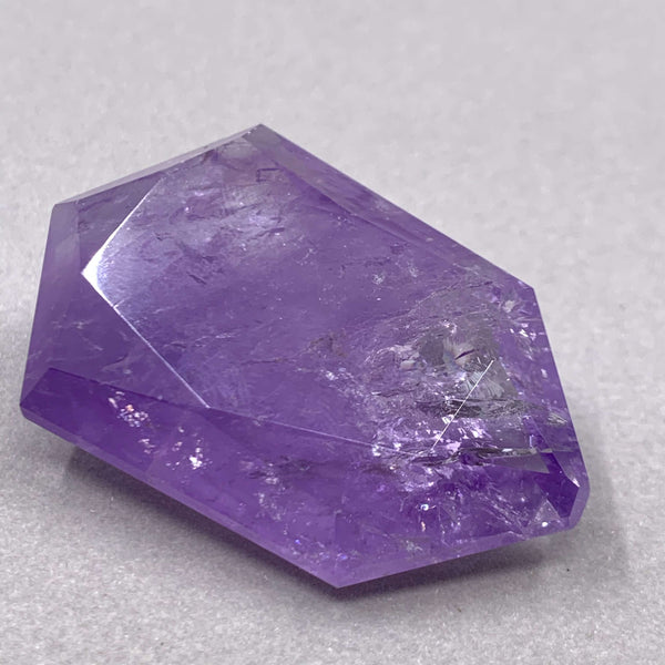 Gem Faceted Amethyst