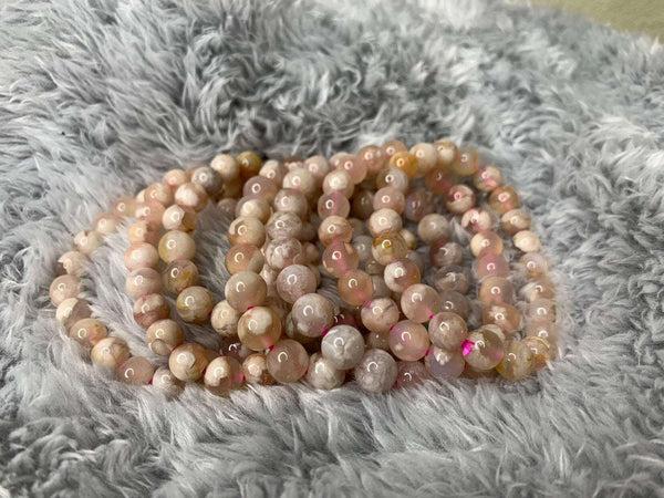 Flower Agate bracelet