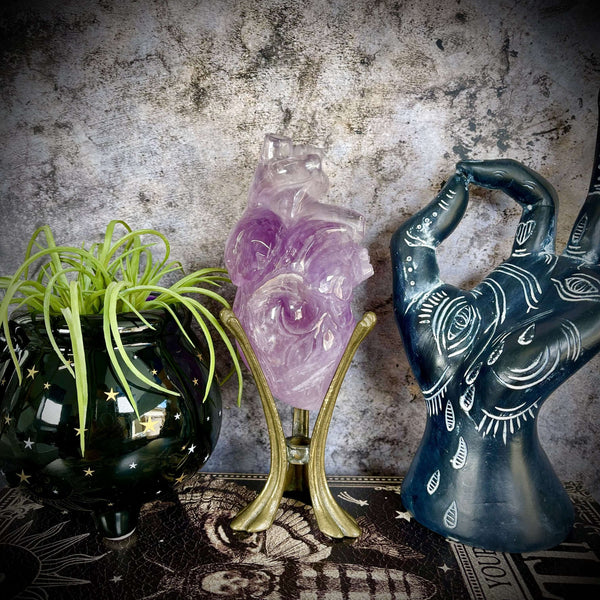 Crystal Anatomical Hearts
