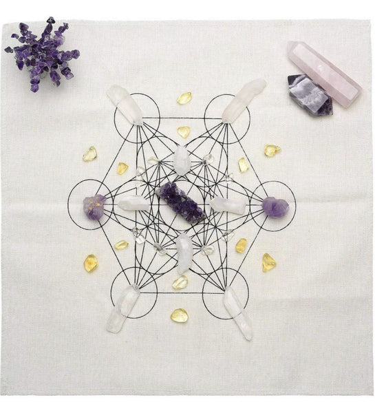 Crystal grid/Altar Cloth