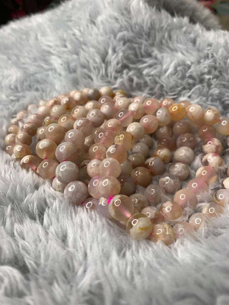 Flower Agate bracelet