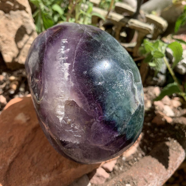 Fluorite “pirate” Skull