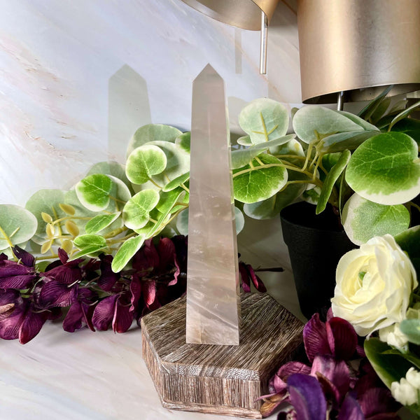 Blue Rose Quartz Obelisks - Image #6