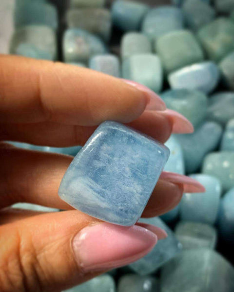 Aquamarine Tumble Stones