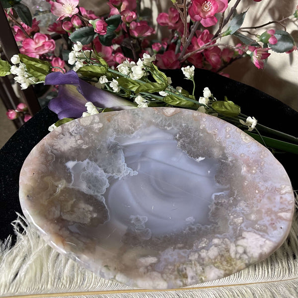 Flower Agate Bowls