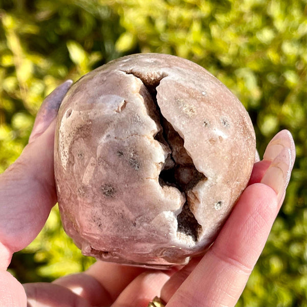 Pink Amethyst Skull - Image #5