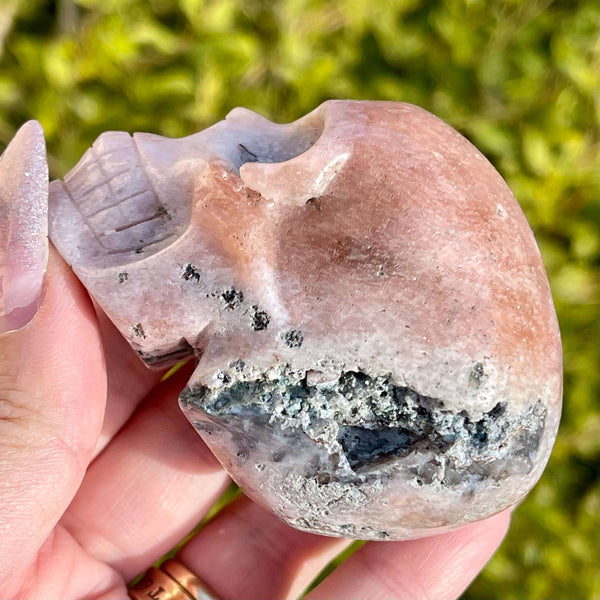 Pink Amethyst Skull - Image #4