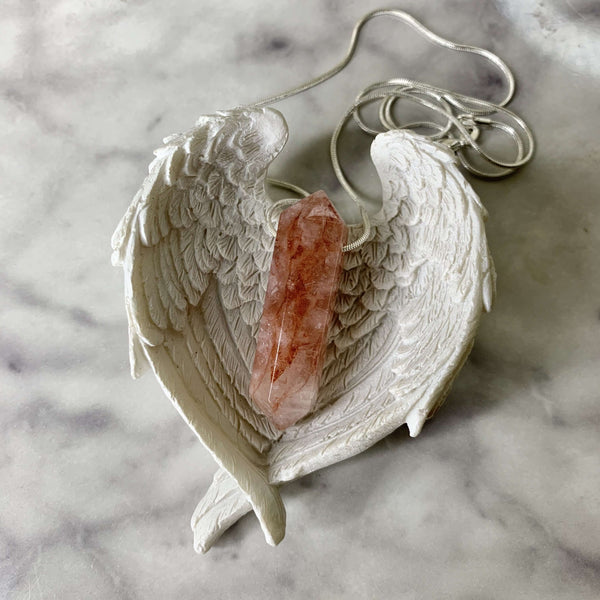 Fire Quartz Pendants