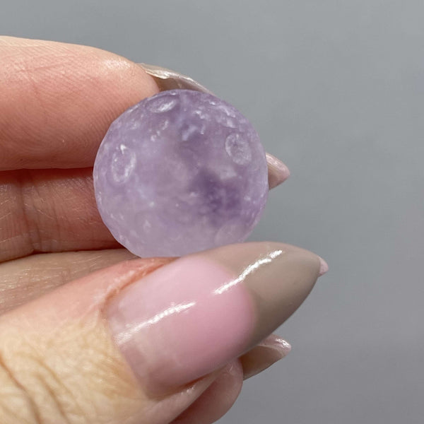 Miniature Full Moon Carved Spheres