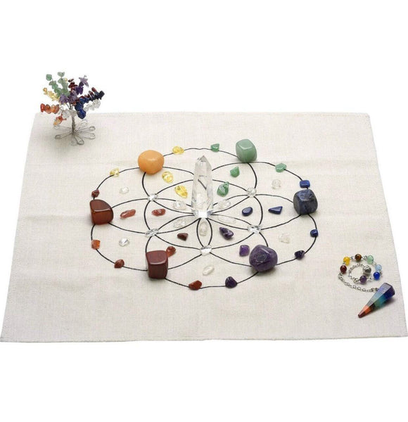 Crystal grid/Altar Cloth