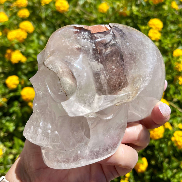 Inclusion Quartz Skull - Image #2