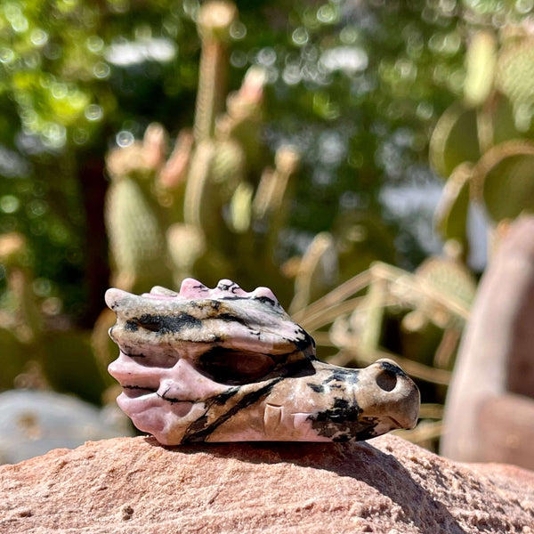 Rhodonite Mini Dragons - Image #3