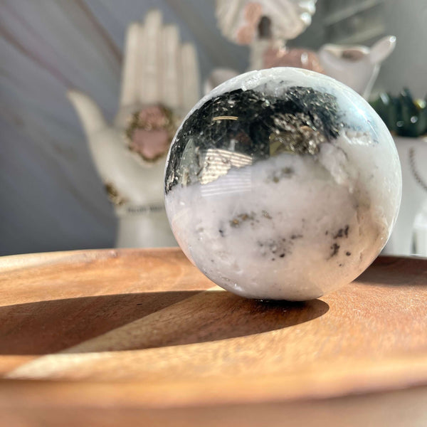 Pyrite Quartz spheres - Image #2