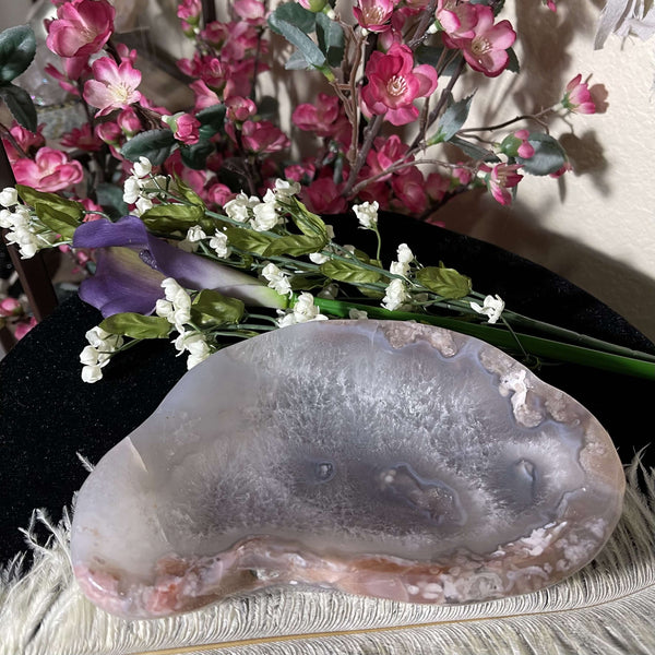 Flower Agate Bowls