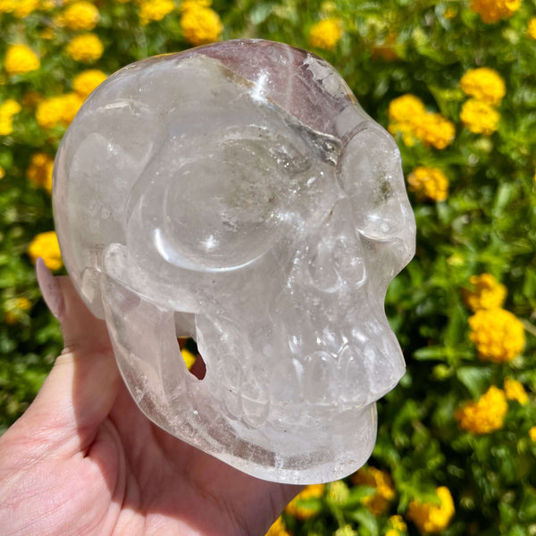 Inclusion Quartz Skull - Image #1