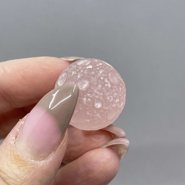 Miniature Full Moon Carved Spheres