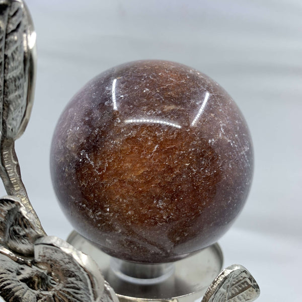 Red Lepidolite Sphere