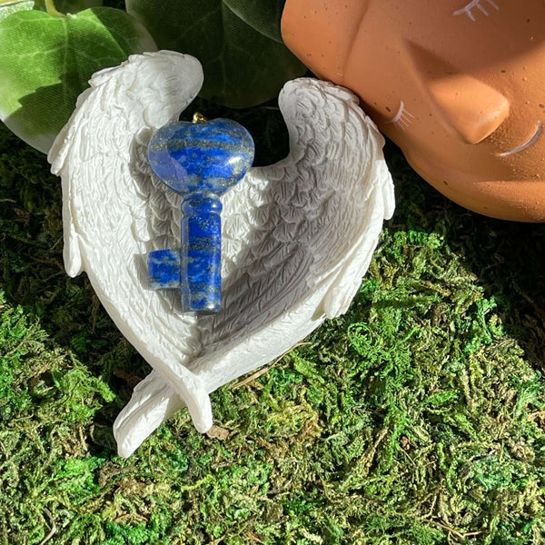 Gemstone Crystal Key Pendants - Image #5