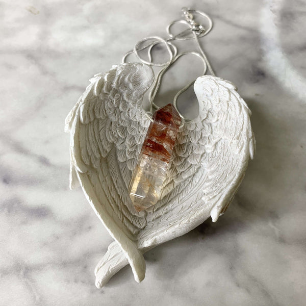 Fire Quartz Pendants