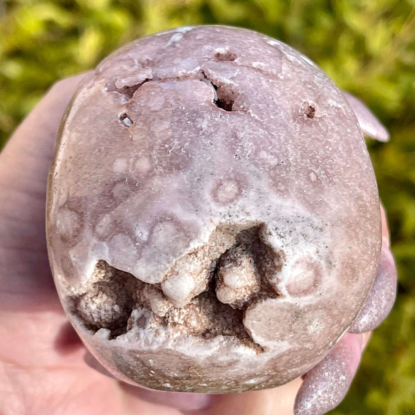 Pink Amethyst Skull - Image #5