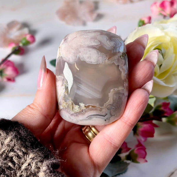 Flower Agate Palm Pillows - Image #6