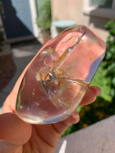 Golden Healer Quartz Lens