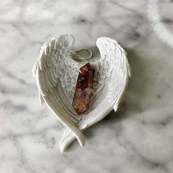 Fire Quartz Pendants