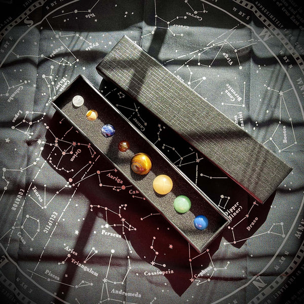 Solar System inspired mini-sphere set