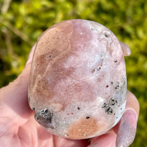 Pink Amethyst Skull - Image #5