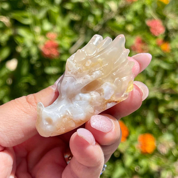 Flower Agate Mini Dragons - Image #1
