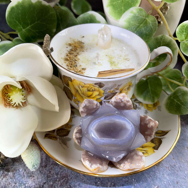 Druze Agate Lotus - Image #1