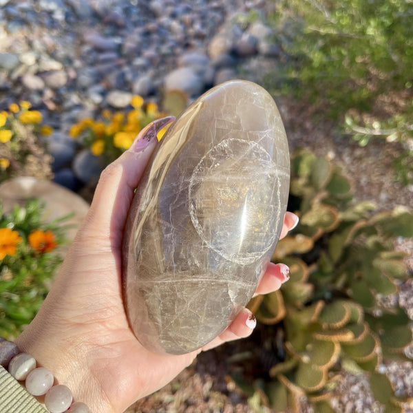Blue Rose Quartz Lingams -XL