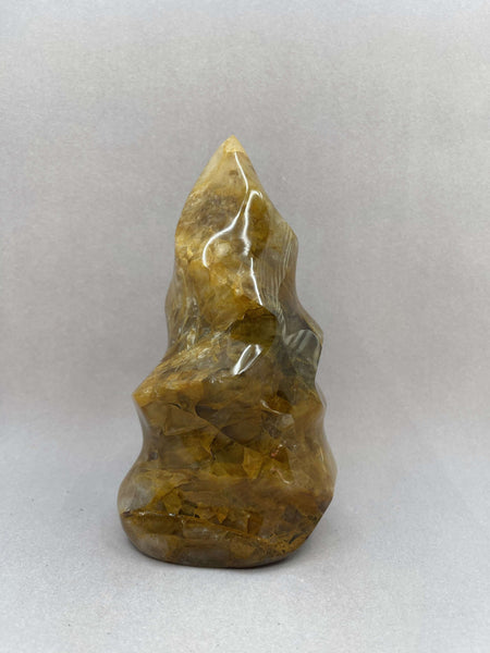 Golden Healer Quartz Flame