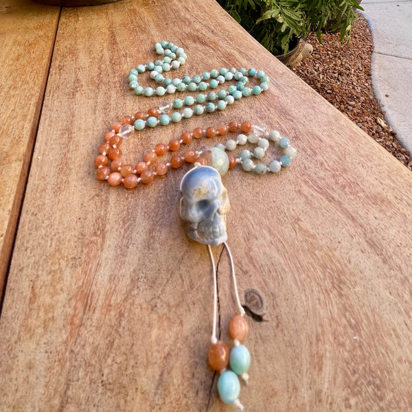Sun and Sea Gemstone Mala - Image #2