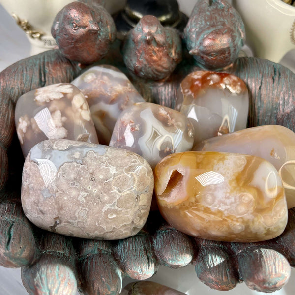 Flower Agate Palm Pillows - Image #1