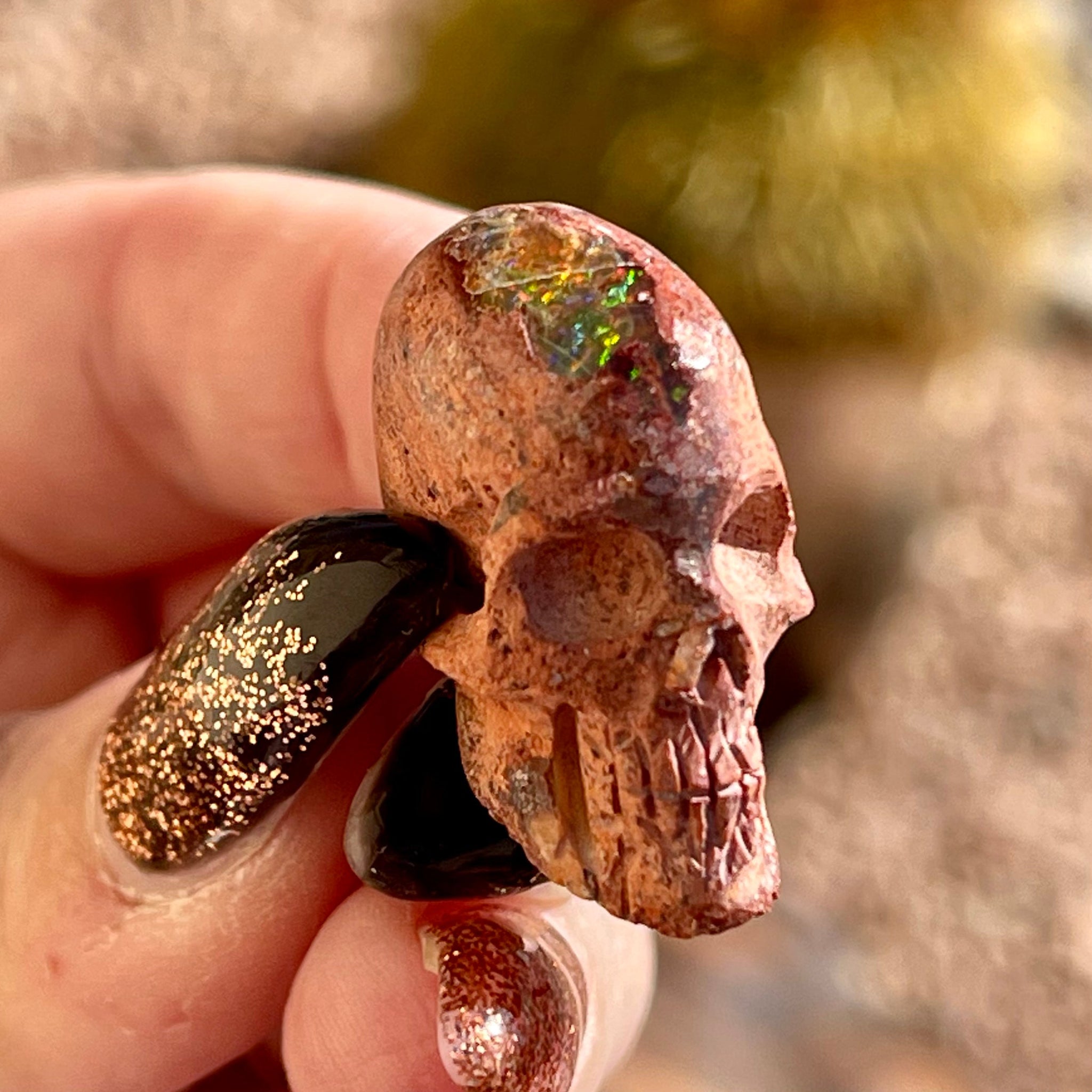 Cantera Opal Skull - Image #2