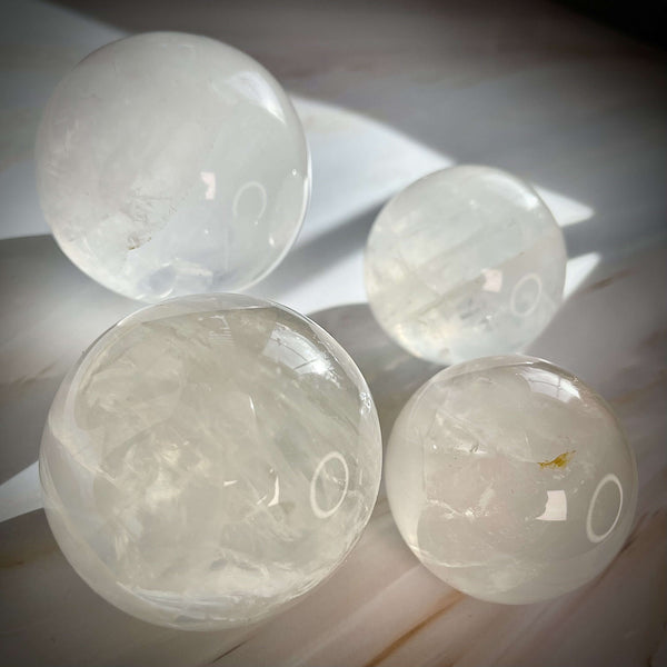 Girasol Quartz Spheres - Image #1