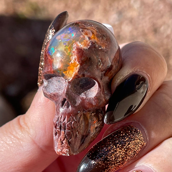 Cantera Opal Skull - Image #5