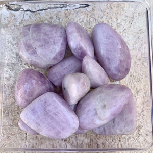 Lilac Kunzite Tumbled Stones